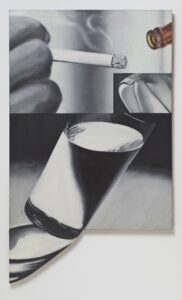 James Rosenquist White Cigarette Painting